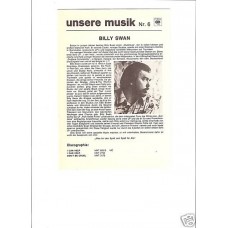 CBS UNSERE MUSIK ZEITSCHRIFT Nr. 6 Billy Swan