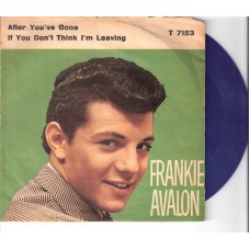 FRANKIE AVALON - After you´ve gone