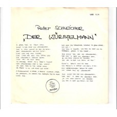 PETER SCHLEICHER - Der Würstelmann