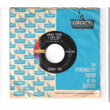 BOBBY VEE - More than I can say