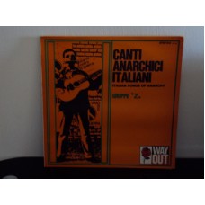 GRUPPO `Z` - Canti anarchici italiani