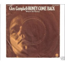 GLEN CAMPBELL - Honey come back
