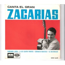 ZACARIAS - Canta el gran                                                ***EP***