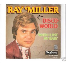 RAY MILLER - Disco world            ***mit Autogramm***