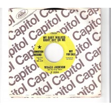 WANDA JACKSON - My baby walked right out on me                   ***Promo***