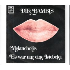 BAMBIS - Melancholie                              ***Cover mit rosa Lippe***