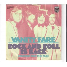 VANITY FARE - Rock and roll is back                       