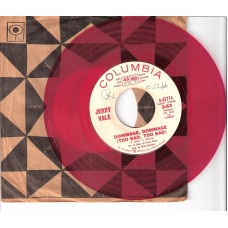 JERRY VALE - Dommage, dommage (too bad, too bad)           ***Red Wax - Promo***