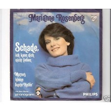 MARIANNE ROSENBERG - Schade, ich kann dich nicht lieben