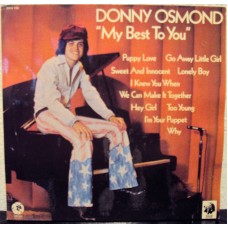 DONNY OSMOND - My best to you