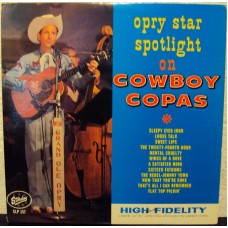 COWBOY COPAS - Opry star spotlight
